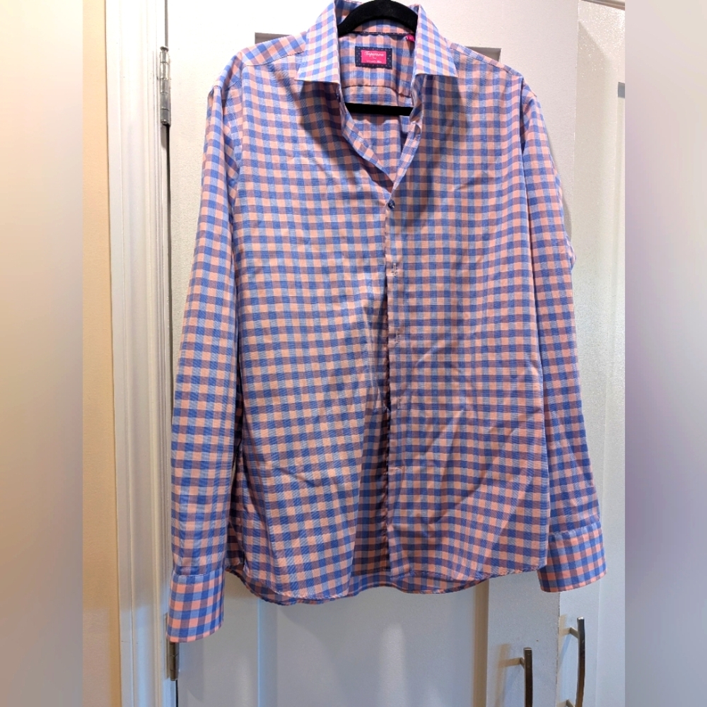 Men's Impuntura Of Italy Dress Shirt,17